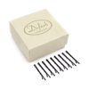 Dofash 100Pcs Bobby Pins Hair Pins Steel Hair Clips 3.5Cm/1.38" Hair Accessories For Girls (Black)