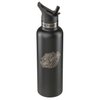Harley-Davidson Bar & Shield Water Bottle, Double-Wall Stainless Steel - Black