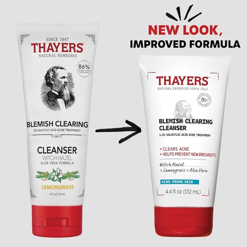 THAYERS Witch Hazel Blemish Cleanser, 4 Ounce