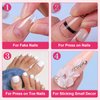 Makartt Super Strong Nail Glue for Press on Nails: Acrylic Nail Tips-Fake Nails-Salon Quality Brush On Nail Glue-Easy Application Durable & Long-Lasting Glue False Nails