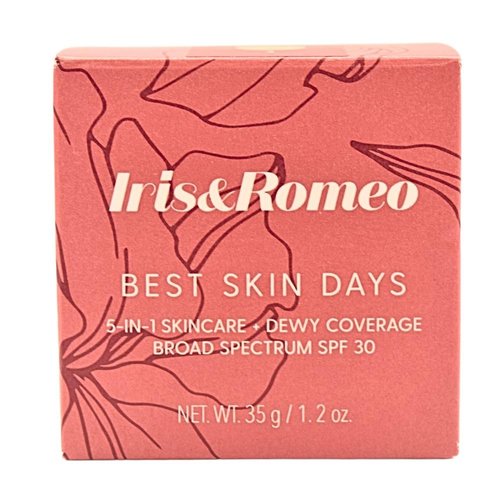 IRIS&ROMEO Best Skin Days SPF30 Whipped Tinted Moisturizer with Vitamin C + Hyaluronic Acid - Shade 3 - Light with Warm Undertones