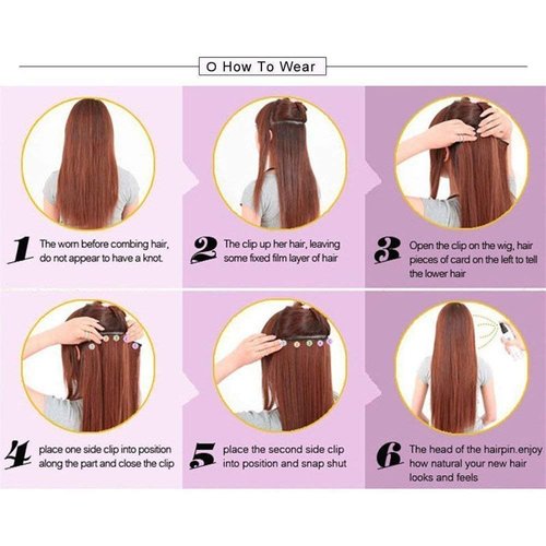 Natural Curly Clip in Human Hair Extensions for Black Women Natural Wave Real Human Remy Hair Clip in Extension for African American Natural Hair Extensions Clip ins (18inch, 1 NaturalWave)