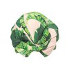 Kitsch Luxury Shower Cap for Women - Reusable Shower Cap for Long Hair with Non Slip Silicon Grip | Waterproof Hair Cap for Shower with One Size Fits Most | Hair Cover for Shower (Palm Leaves)