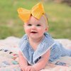WillingTee Headbands 6 Inch 30 Colors Boutique Grosgrain Ribbon Hair Bows for Baby Girls Infants Toddler Kids Teens and Children