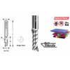 Amana Tool - 51404 Solid Carbide CNC Spiral 'O' Flute, Plastic Cutting 1/4 Dia x 3/4 x 1/4