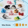 TENYEAH Party Favors for Kids, 12 Packs Mini Marine Animals Micro Building Blocks Set, Classroom Prizes, Small Toy Prizes, Goodie Bags, STEM Toys, Birthday Gift for Kids Ages 8-14+