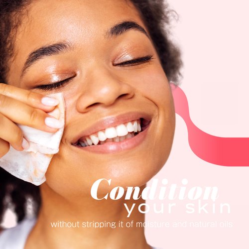 Younique YOU·OLOGY Cleansing Cloths | 36 Cloths | Makeup Remover Wipes with Vitamin E, Jojoba, and Olive Oil | Gentle, Conditioning Facial Wipes for Refreshing Skin Care