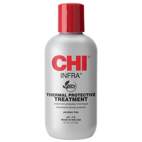 CHI Infra Thermal Protective Treatment, Hair Serum For Protecting Color & Adding Superior Shine & Softness, Hydrating Formula, Sulfate-free, 6 Oz