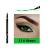 DNM Cat Eye Makeup Waterproof Neon Colorful Liquid Eyeliner Pen Make Up Comestics Long-lasting Black Eye Liner Pencil Makeup Tools (green)