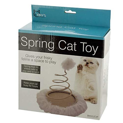 Furry Spring Cat Toy Wondertrail