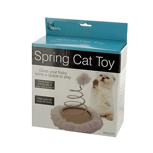 Furry Spring Cat Toy Wondertrail