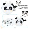 HOTUT Soft Toys Baby Cloth Books, Baby Soft Books, Baby Bath Cloth Book, First Year 3D Animals Tails Crinkle Sensory Touch and Feel Book for Early Development Learning Books