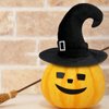 CUMENGLG Witch Hat for Women Halloween Witch Decoration for Halloween Party Carnivals Masquerade Cosplay Costume Accessory