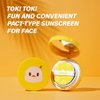 ATOPALM Tok Facial Sun Pact 15g SPF43 PA+++| Zinc Sunscreen for Sensitive Skin | Dry Moisturizing Protection Korean Mineral Cream
