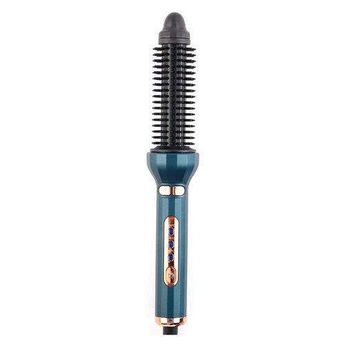 AMSDCN Titanium Ceramic Hair Curler, 1 Inch Drying & Styling Hair Stick Curly Hair Does not Hurt Hair at Home (Blue)