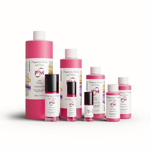 Pink Privacy Fragrance Oil - 1 Fl Oz Glass Roll On (30ml)