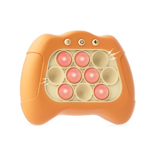PUSSAN Pop Fidget Games for Kids, Electronic Fidget Pop Quick Push Bubbles Light-up Game, Toy for 3+ Year Boys, Birthday Gifts for Toddler Kids Boys and Girl Age 3 4 5 6 7 8 9 10+ Year Old