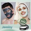 jeosisy Face Clay Mask-Facial Dead Sea Mud Mask,Green Tea Mud Mask,Purifying Pore,Remove Blackheads,Control Oil,Anti Aging,Travel Size Mother's Day Gift Sets for Women and Men-2.8Oz*2