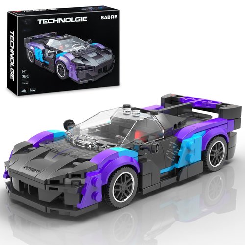 HIGH GODO Super Sports Car Building Set,Racing Car Building Kits for Kids and Adults,Collectible Model Cars Construction Blocks Toys Gifts for Boys 6-8 10+ (476 pcs)