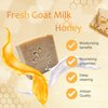 Relaxcation GOAT MILK SOAP BARS - MADE IN USA FROM FRESH GOAT MILK | Hand and Body Soap For Eczema, Psoriasis & Dry Sensitive Skin | Soft and Moisturizing | Natural Soap Bar |100% Handmade | 3 Bars