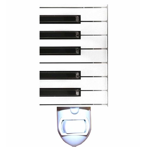 Gotham Decor Piano Keys Decorative Night Light