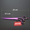 Professional Hair Cutting Scissors Set with Razor Comb Case,Hair cutting shears Hair Thinning shears with rose handle (7.0 inches)