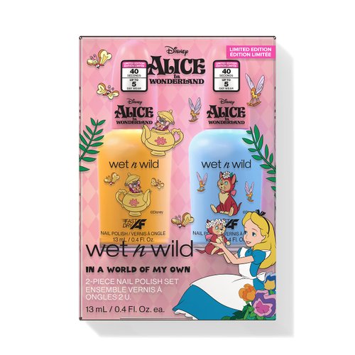 wet n wild In A World Of My Own 2-Piece Nail Polish Set Alice In Wonderland Collection