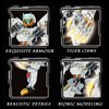 WULOBOOI Mech with Cool Tiger Claws Building Kit, Collectible Warrior Super Battle Hero Display Model Toy, Creative Gifts for Adults Boys Age 10 11 12 13 14+, Construction Sets(323 Pieces)