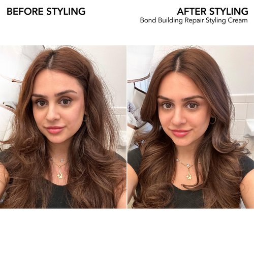 Bumble and bumble Bond-Building Hair Repair Styling Cream | Anti Frizz | For Damaged Hair, Split Ends + Strengthening | Color Safe | Straight to Coily, 5 fl. oz.