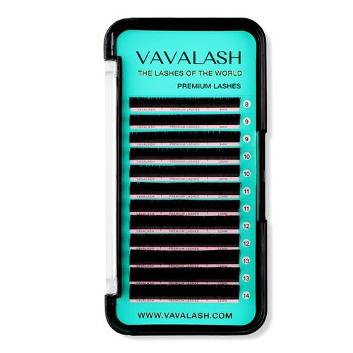 Eyelash Extensions 0.15 C Curl 8mm Lash Extensions Supplies Individual Lashes Premium Silk Volume & Classic Lash Soft Matte Dark Professional Eyelashes Extension (0.15-C-8mm)