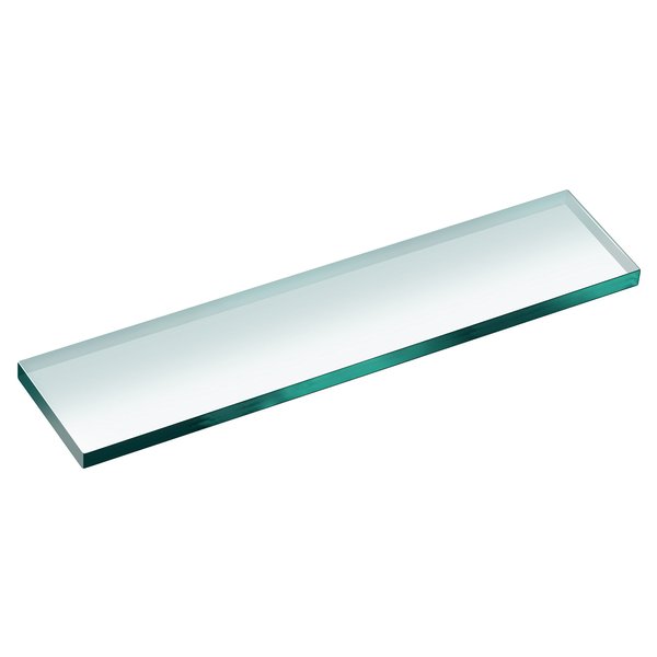 Dawn NIGS1303 Glass Support Plate for Shower Niche, Clear Glass