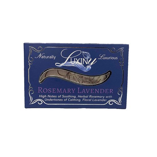 Luxiny Natural Soap Bar, Rosemary Lavender Handmade Body Soap and Bath Soap Bar is Palm Oil Free, Vegan Castile Soap with Essential Oil for All Skin Types Including Sensitive Skin (Single)