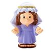 F-Price Replacement Figure for Fisher-Price Little People Nativity Set - DPX53 ~ Replacement Figure of Mary Dressed in Blue, Blue, White, Brown