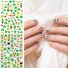 10 Sheets St Patrick’s Day Nail Art Stickers 3D Self-Adhesive Shamrock Nail Decals Green Clover Gold Hat Letters Nail Art Design Irish Nail Stickers for Women Kids Girls Nail Supplies Decorations