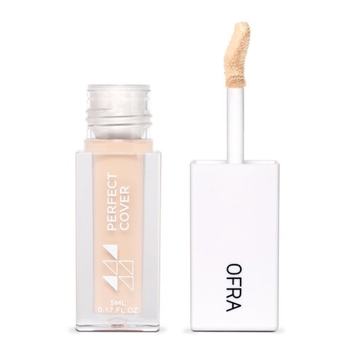 Ofra Perfect Cover Concealer - Light Sand - Natural Finish Liquid Concealer - Long-Lasting Formula - Face Makeup and Under Eye Color Corrector for Dark Circles - 5 ml