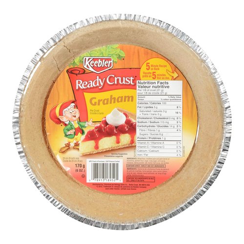 Keebler Ready Pie Crust - Graham - 9 oz - 3 Pack