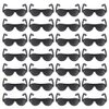 NUOBESTY Doll Eyeglasses Sunglasses Doll Mini Sunglasses Black Mini Sunglasses for Dolls DIY Crafts Dollhouse Accessories, 100 Pcs