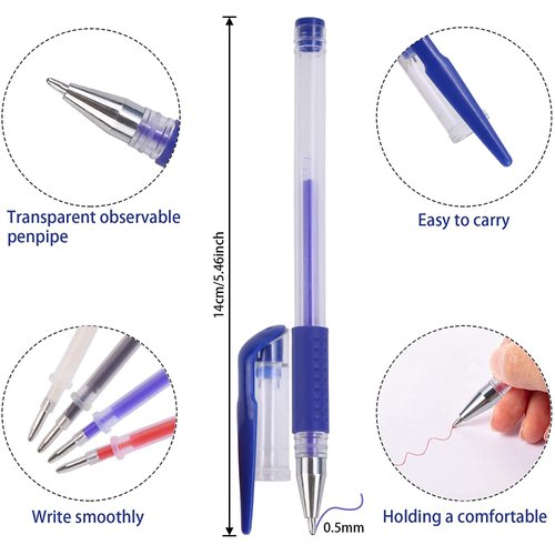 JANYUN 4 Pieces Heat Erasable Pens for Fabric with 28 Refills Fabric Marking Pens Fabric Markers for Quilting Sewing DIY Dressmaking Fabrics Tailors Chalk(32)