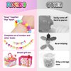 FUNZBO 520+ Snap Pop Beads - Beads for Jewelry Making Kit, Arts and Crafts Supplies, Toys for Girls, 3 4 5 6 7 Year Old Girl Birthday Gifts, Crafts for Kids Ages 4-8, Christmas Girls Toys Age 6-8