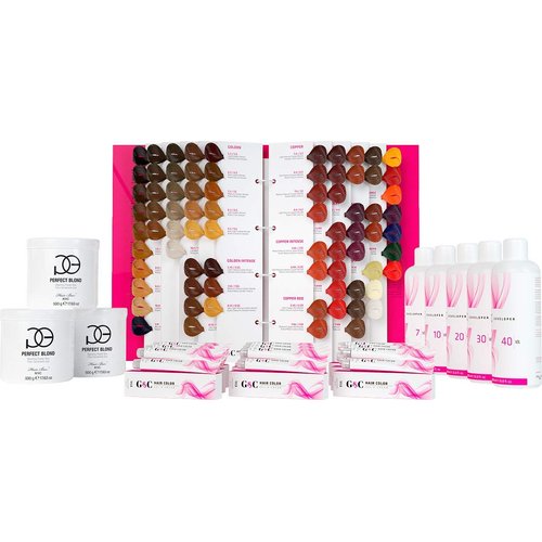G & C Hair Color (6.07/6.NB Dark Natural Blonde/Natural Brown) 3.4oz 100ml (MADE IN ITALY)
