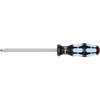 Wera 05032023001 Kraftform Stainless 3350 PH Stainless Steel Phillips Screwdriver, Lasertip, PH 3 Head, 6" Blade Length