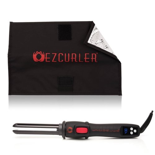 ISO Beauty EZCBK-241 EZCurler Rotating Tourmaline-Infused Ceramic Curling Iron - Black