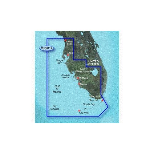 Garmin vus011r southwest florida sd card over $150