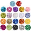9460 PCS Cup Sequins, Bulk Mixed Colors Loose Sequins for Crafts Sequins and Spangles for DIY Making 6MM, 110 Gram
