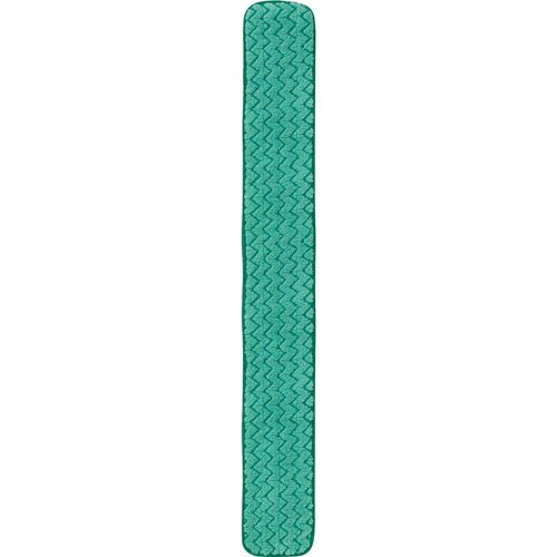 Rubbermaid Commercial FGQ43600GR00 HYGEN Microfiber Hall Dust Mop Pad, Dry, Single-Sided, 36-inch, Green