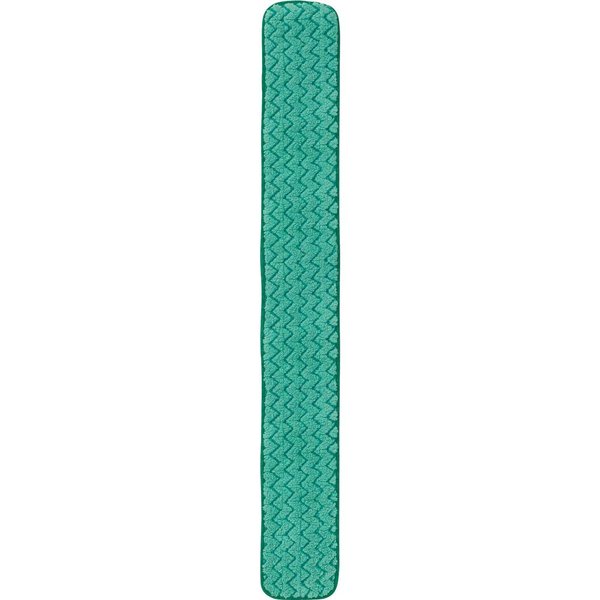 Rubbermaid Commercial FGQ43600GR00 HYGEN Microfiber Hall Dust Mop Pad, Dry, Single-Sided, 36-inch, Green