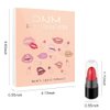 BINGBRUSH 12Pcs Mini Capsule Makeup Lipstick Set, Women Nude Brown Dark Red Matte Matt Lipsticks Cute Lip Stick Purse Set Labiales Matte Larga Duracion 24 (B-12 Pcs Mini Lipstick 02#, B)