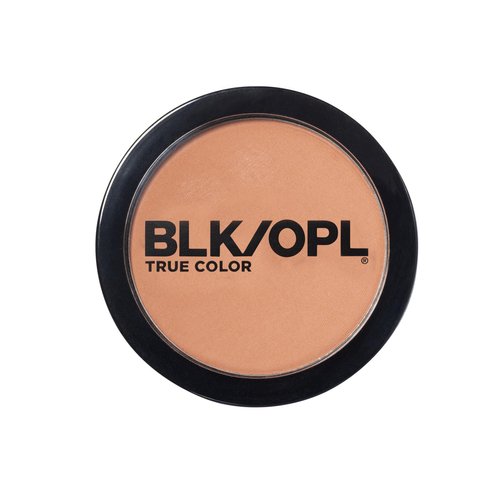 BLK/OPL Oil Absorbing Pressed Powder, True Color-Weightless, Buildable & Blendable Compact Press Powder Makeup for Face Smooths Out Blemishes, Pores or Uneven Skin Tones-Hypoallergenic-Foxy Brown