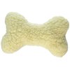 Boss Pet Products Products 08807 Digger's Fleece Plush Characters Cuddly Bone Shape Dog Toy with Squeaker