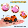Jeep for Rubber Ducks, 3.5 Inch Jeep Toy Match Most 2 in Rubber Ducks, Jeep Toy for Jeep Dashboard Decorations Accessory Jeep Duck Collection Valentines Birthday Gifts (Orange)